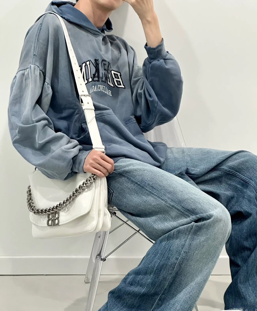 Balenciaga BB Soft Large White