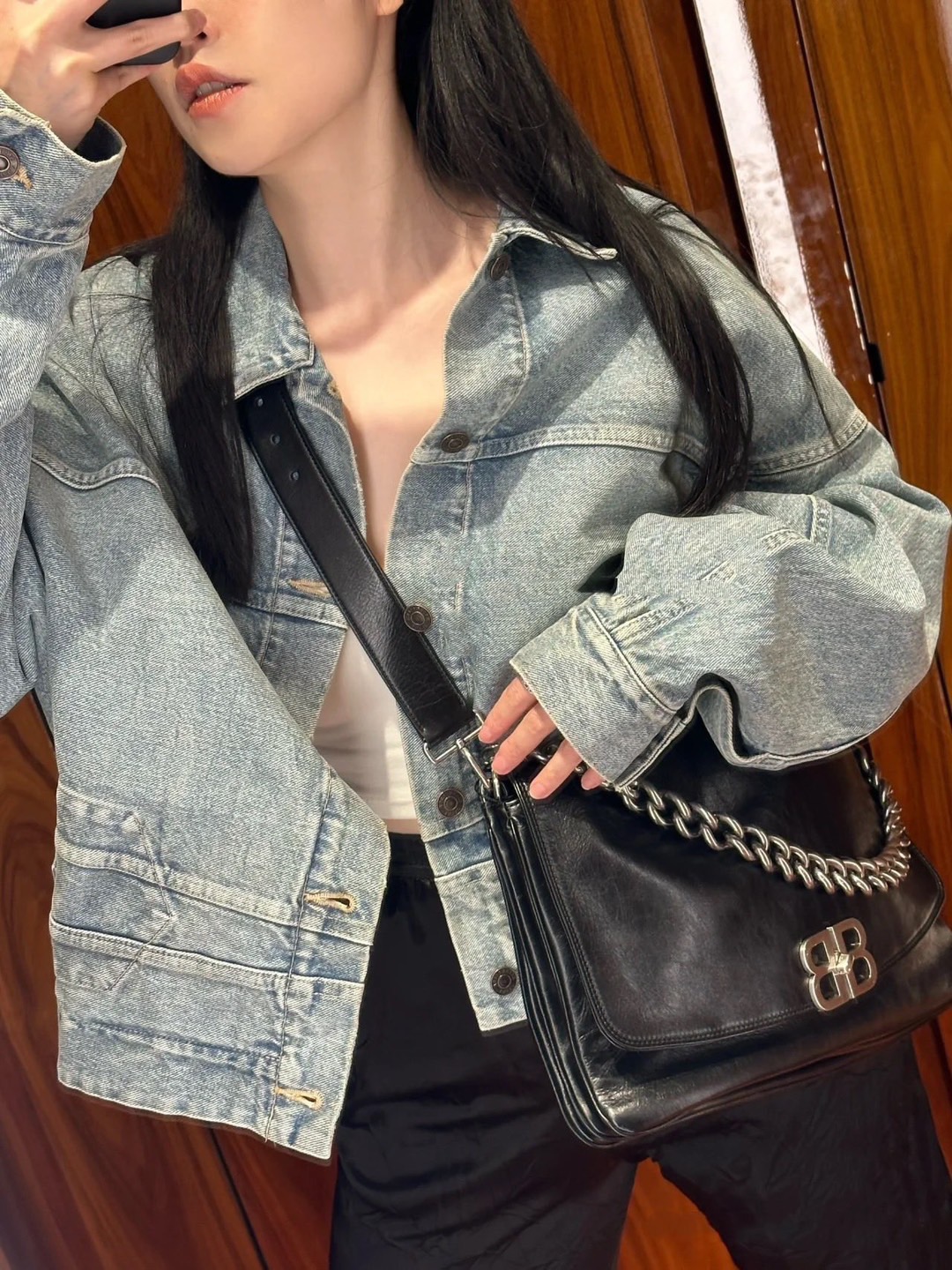 Balenciaga BB Soft Large Black