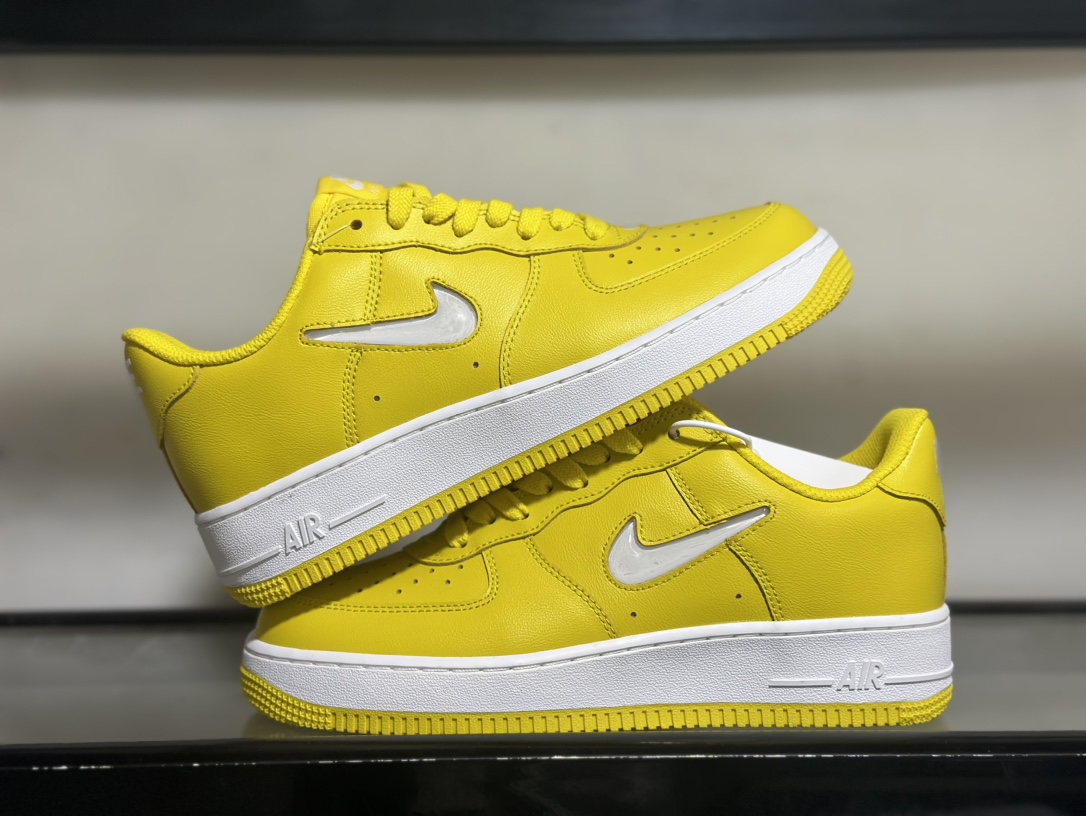 NikeAirForce1Low黄白