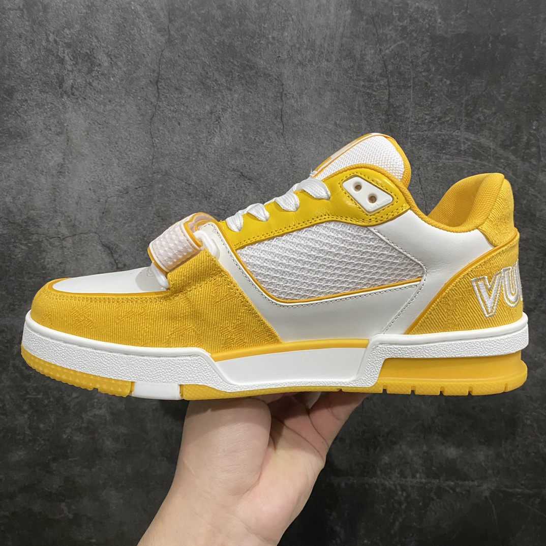 [Top-grade glue-free version] Available for pick-up on the same day LV Trainer series high-end sports shoes