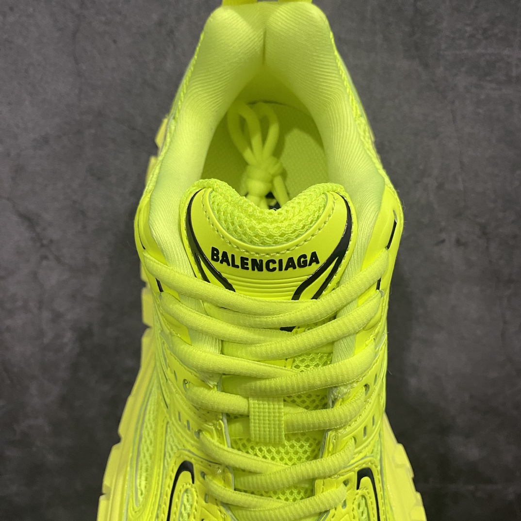 [VG Pure Original] Balenciaga Defender Retro Daddy Shoes Tire Shoes Fluorescent Green