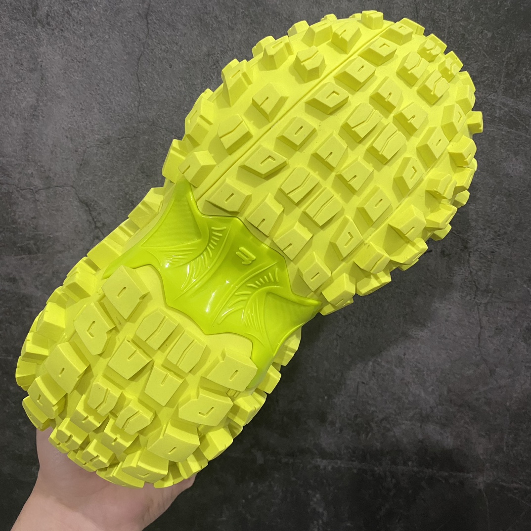 [VG Pure Original] Balenciaga Defender Retro Daddy Shoes Tire Shoes Fluorescent Green