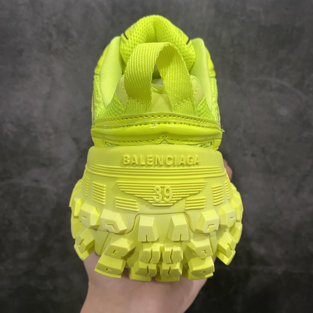 [VG Pure Original] Balenciaga Defender Retro Daddy Shoes Tire Shoes Fluorescent Green