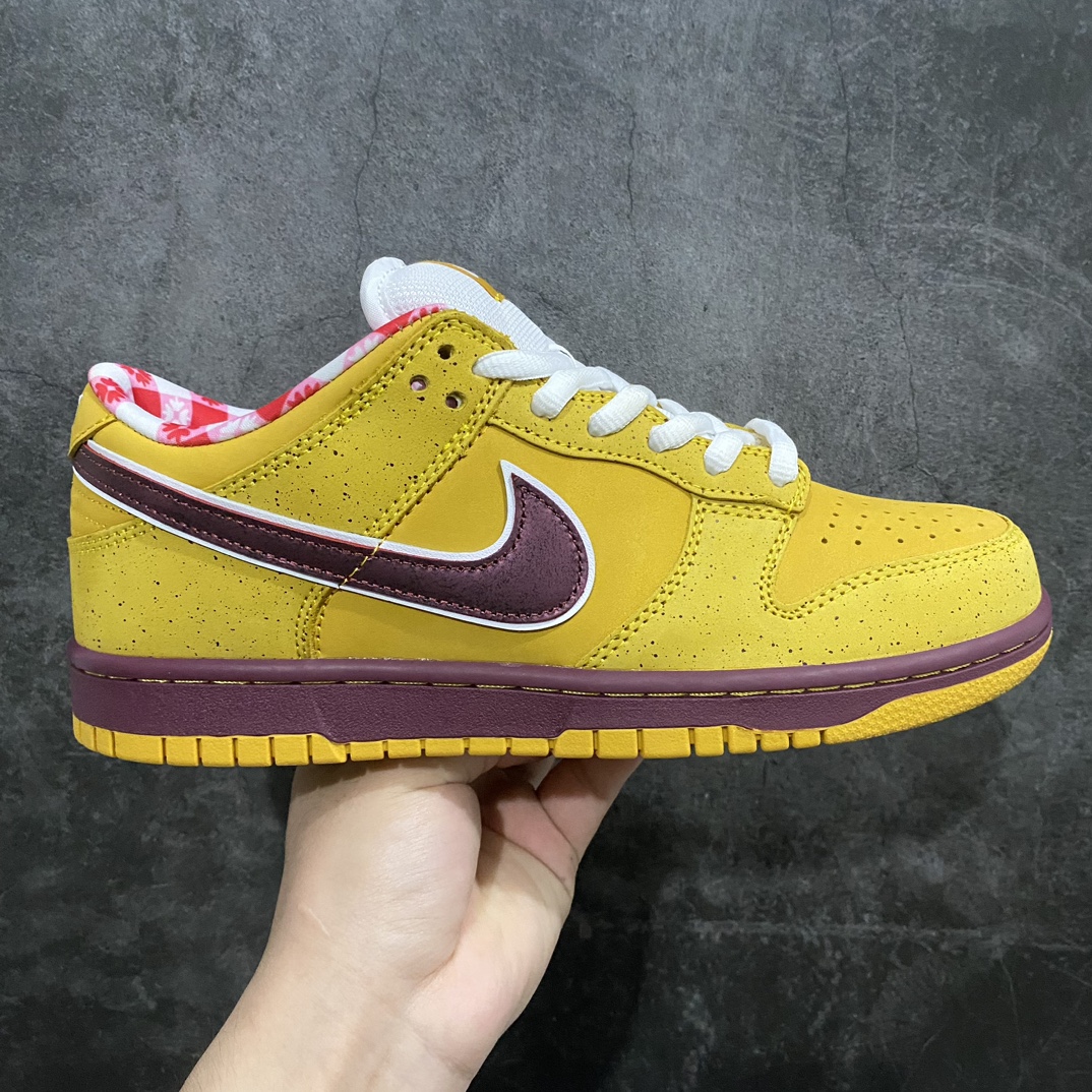 [Top version] Concepts x NK SB Dunk Low ”Yellow Lobster” 313170-137566