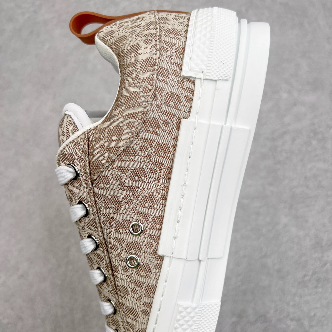 图片[7]-＃零售版 Dior B23 Oblique 迪奥提花面料面包鞋 原版一比一开发 23s年度最新款 全套正品新版包装配件 这款B23滑板运动鞋是本季新品 全新演绎标志性的设计 突显厚实的廓形和时尚的魅力 采用奶油白色提花面料精心制作 通体饰以 Oblique 印花 搭配正面粗鞋带、加垫鞋舌、加固圆形鞋头和后侧提拉环等经典滑板鞋的标识 白色橡胶鞋底饰以 Oblique 印花补丁更品精致 尺码：39 40 41 42 43 44 45 46-选品中心