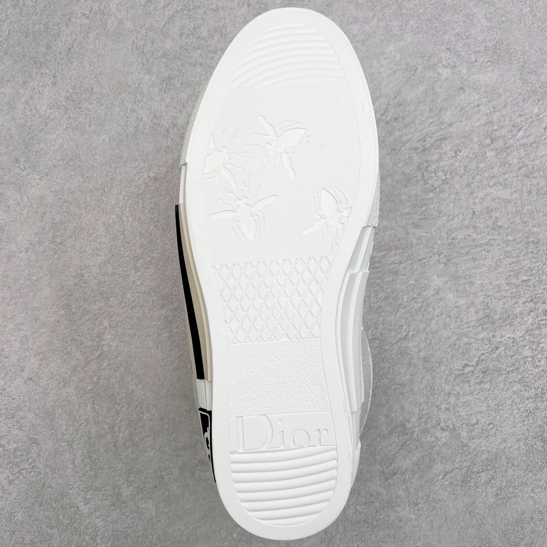 图片[9]-＃零售版 Dior B23 Oblique 迪奥提花面料面包鞋 原版一比一开发 23s年度最新款 全套正品新版包装配件 这款B23滑板运动鞋是本季新品 全新演绎标志性的设计 突显厚实的廓形和时尚的魅力 采用奶油白色提花面料精心制作 通体饰以 Oblique 印花 搭配正面粗鞋带、加垫鞋舌、加固圆形鞋头和后侧提拉环等经典滑板鞋的标识 白色橡胶鞋底饰以 Oblique 印花补丁更品精致 尺码：39 40 41 42 43 44 45 46-选品中心