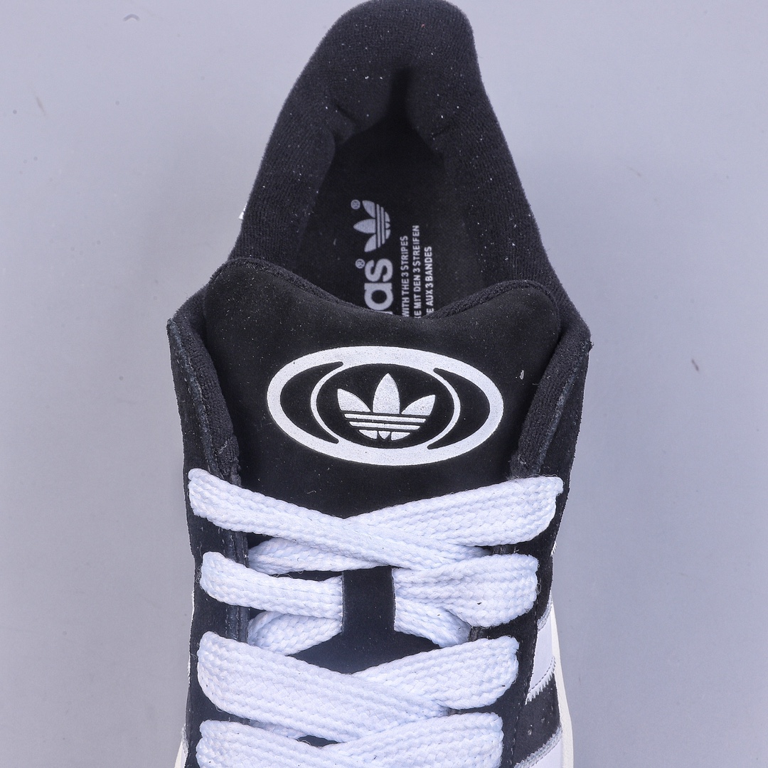 160 YH adidas Originals Campus 00s 鞋身采用绒面皮料搭配白色常规皮革 HR1467