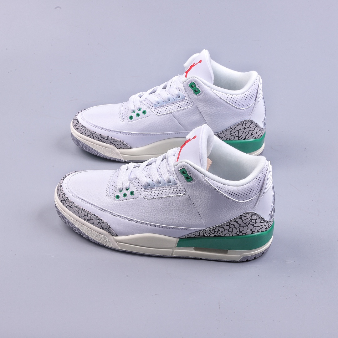 280 PB Air Jordan 3 Retro ”Lucky Green” 潮流复古篮球鞋 CK9246-136