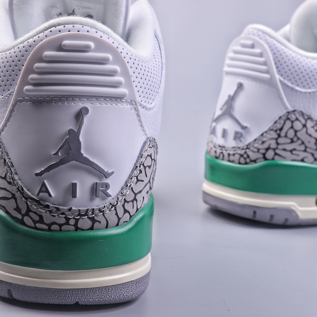 280 PB Air Jordan 3 Retro ”Lucky Green” 潮流复古篮球鞋 CK9246-136