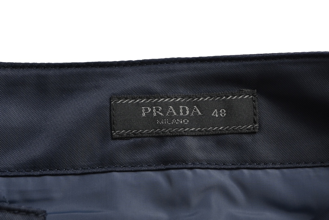 PRADA/普拉达 23Fw 侧口袋尼龙长裤