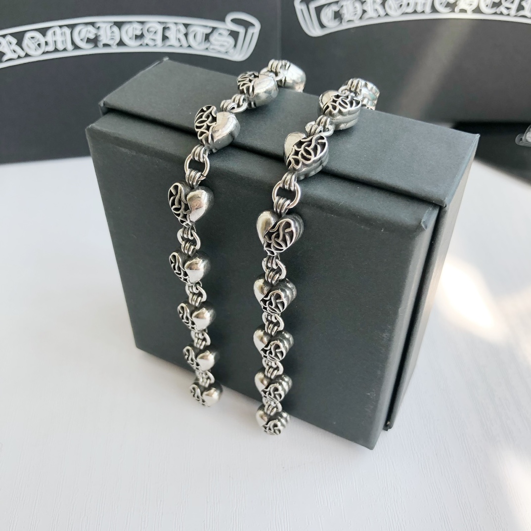 Chrome Hearts Hearts 克罗心爱心藤蔓手链丨情侣必收