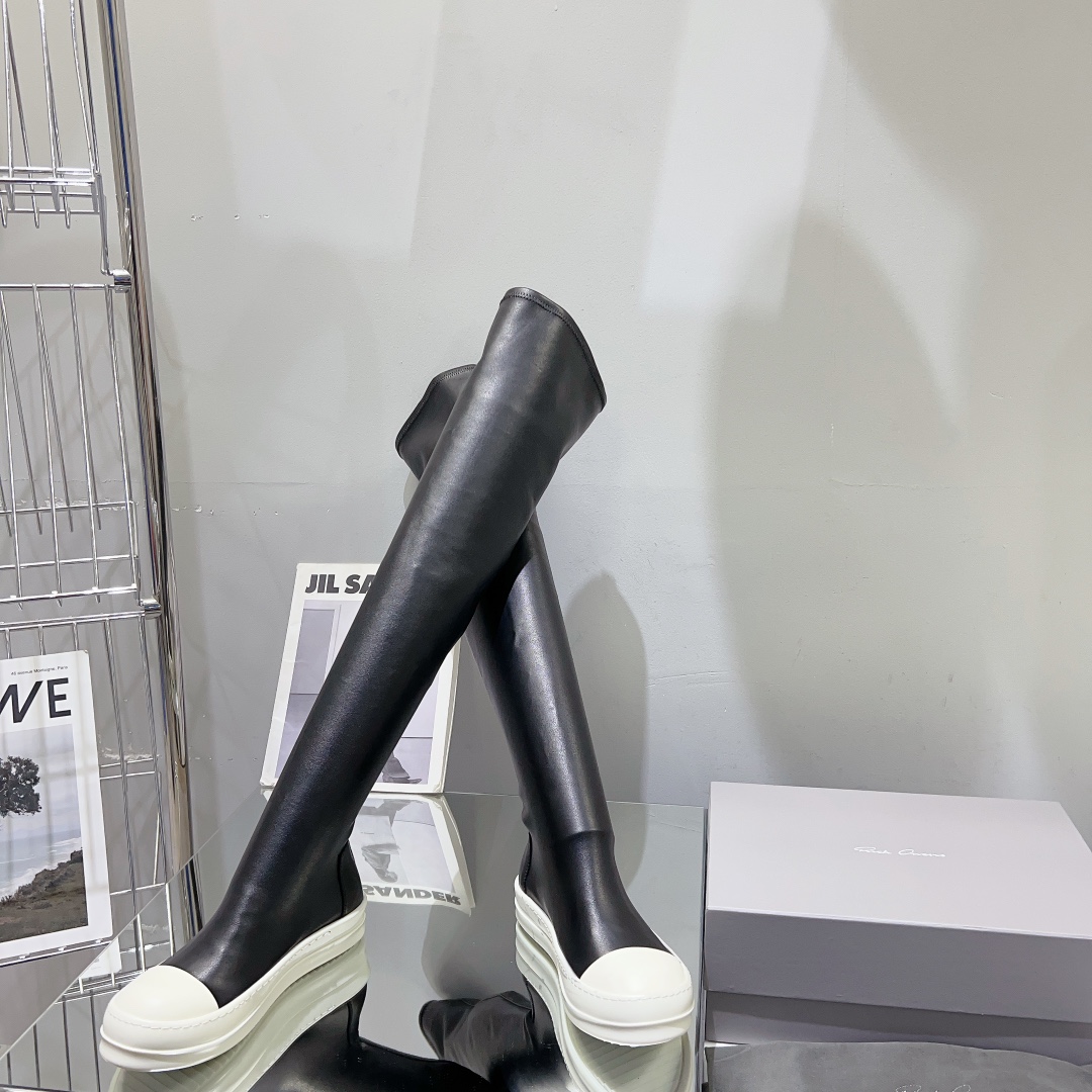 “High-Legged Rick Owens Boots: 875 Top Version Overview” - 图片 2