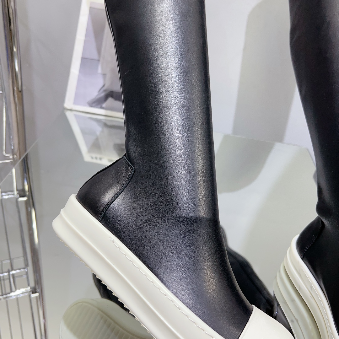 “High-Legged Rick Owens Boots: 875 Top Version Overview” - 图片 7
