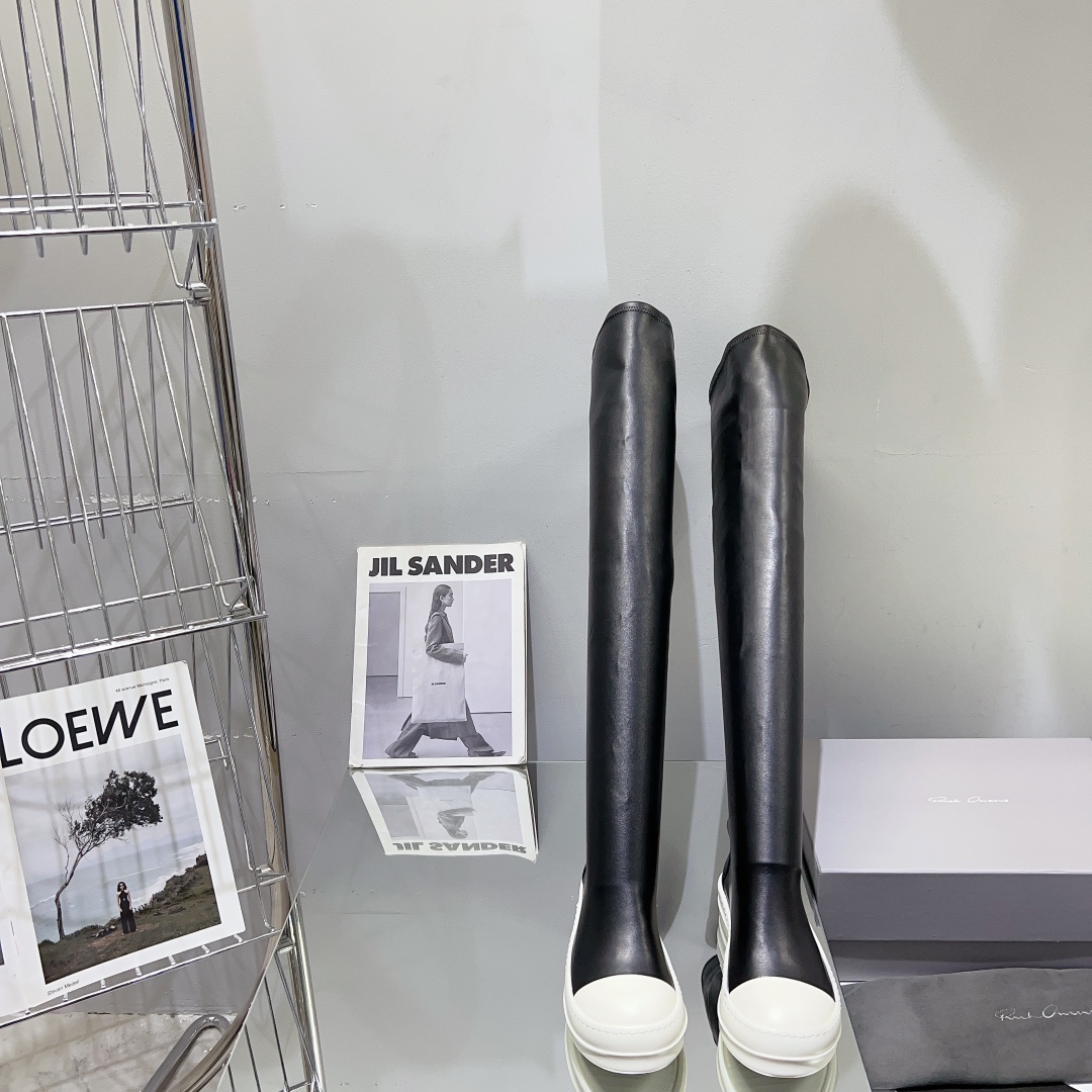 “High-Legged Rick Owens Boots: 875 Top Version Overview” - 图片 5