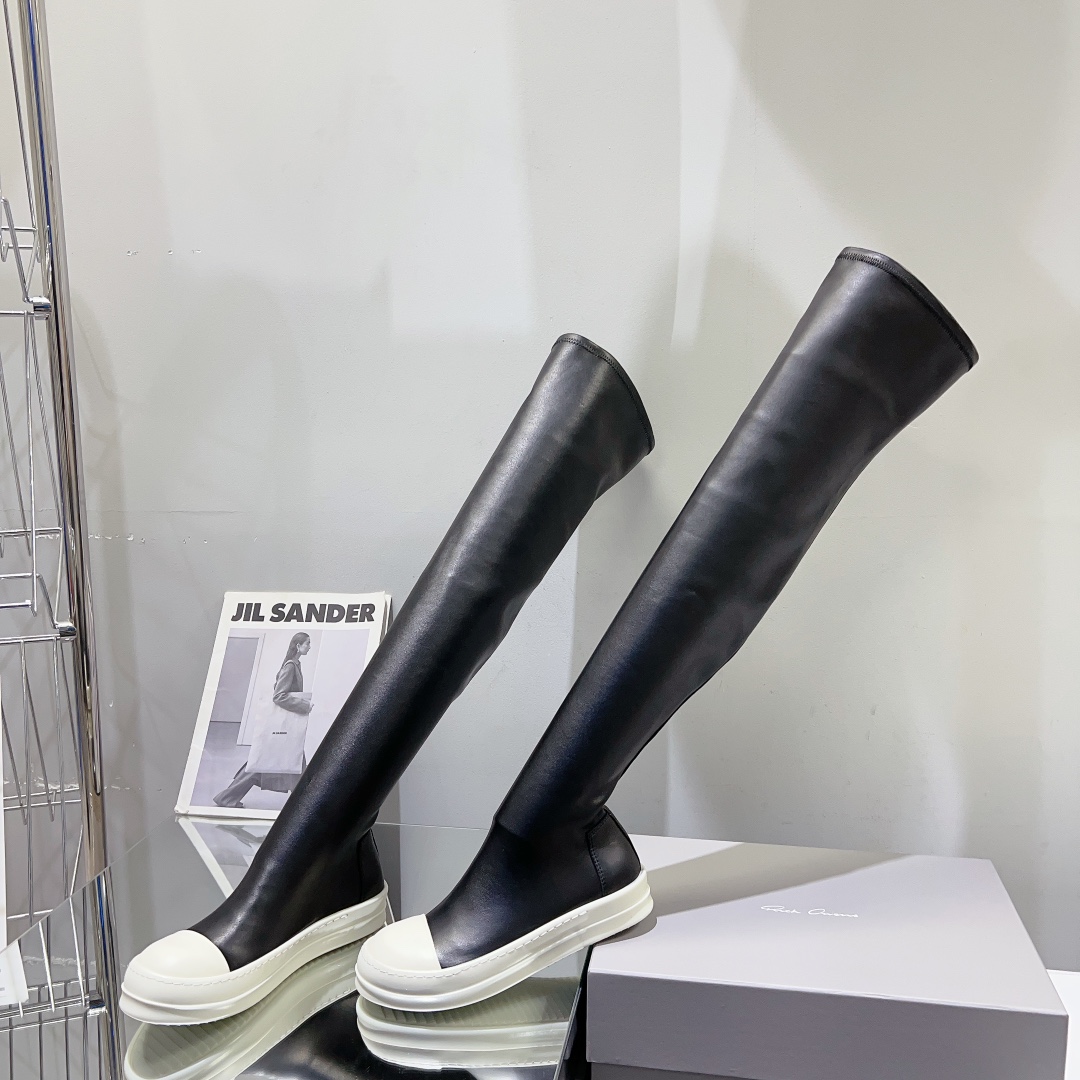 “High-Legged Rick Owens Boots: 875 Top Version Overview” - 图片 4