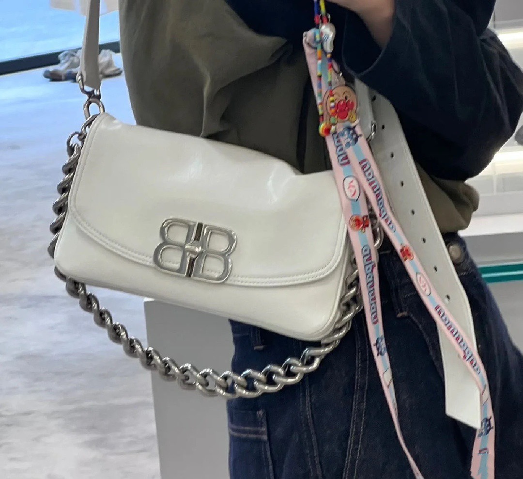 Balenciaga BB Soft [Small White]