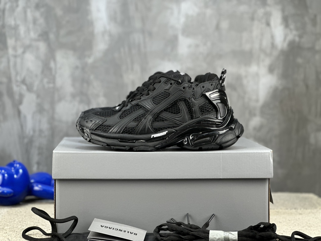 Versión Balenciaga 7.5ª generación, el nuevo BALENCIAGA Balenciaga-Runner, muestra el estilo de zapatillas de…