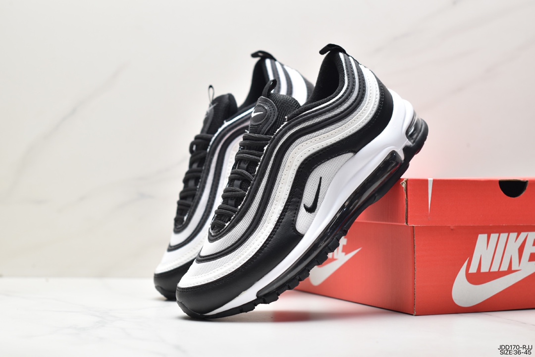 Nike Air Max 97 Small Hook Bullet Retro Full Palm Air Cushion Casual Sports Shoes