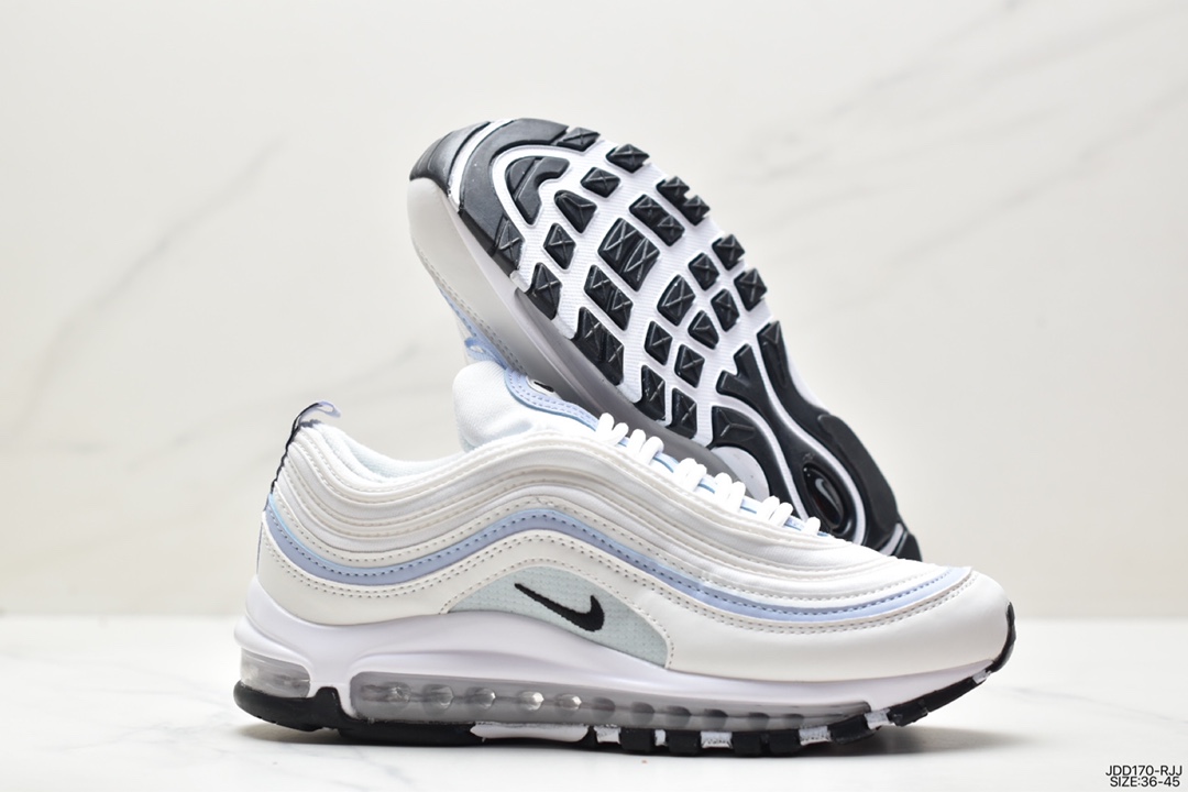 Nike Air Max 97 Small Hook Bullet Retro Full Palm Air Cushion Casual Sports Shoes