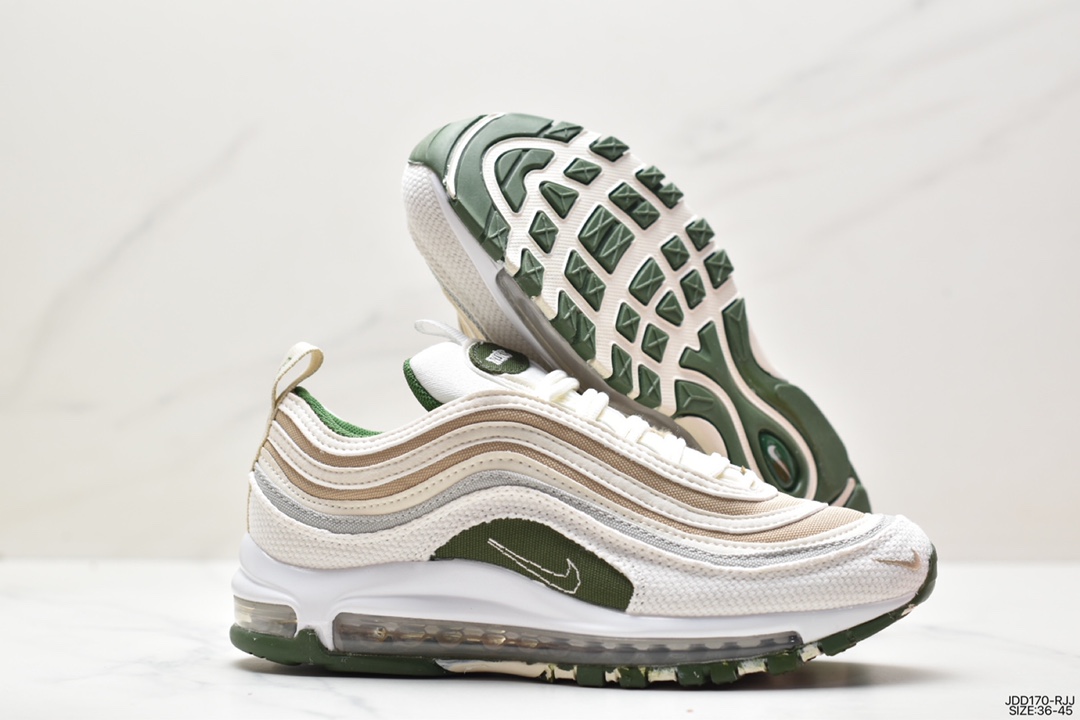 Nike Air Max 97 Small Hook Bullet Retro Full Palm Air Cushion Casual Sports Shoes