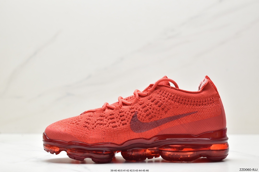 Nk Vapormax 2023 Flyknit 2023 flying woven breathable leisure full palm air cushion running shoes DV1678-600