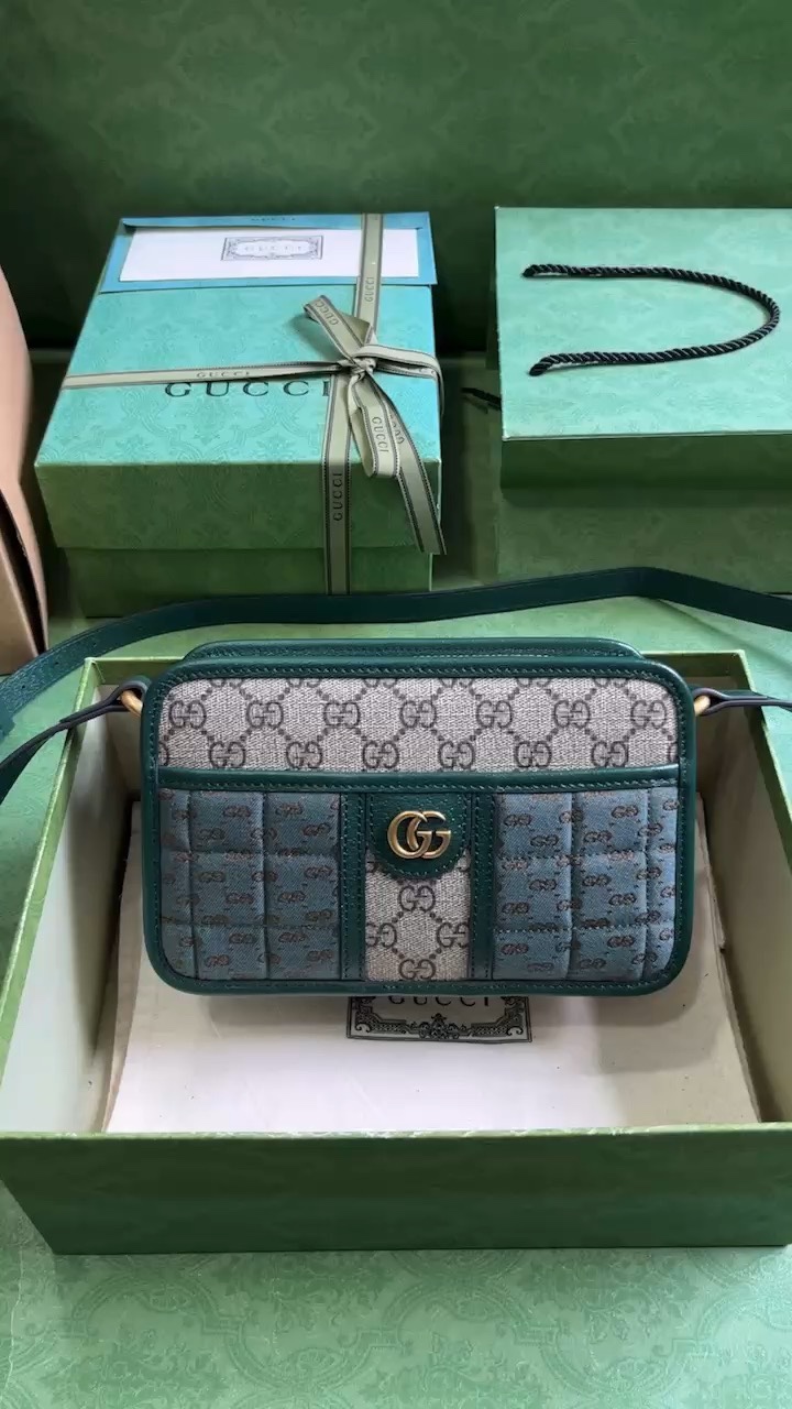 Gucci Ophidia Good
 Crossbody & Shoulder Bags Replica Online
 Green PVC