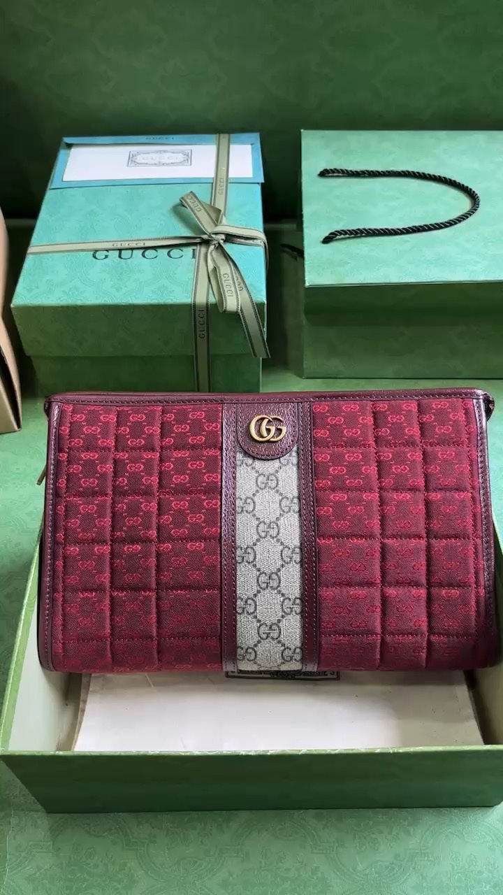 Gucci Ophidia Clutches & Pouch Bags Luxury Shop
 Red PVC