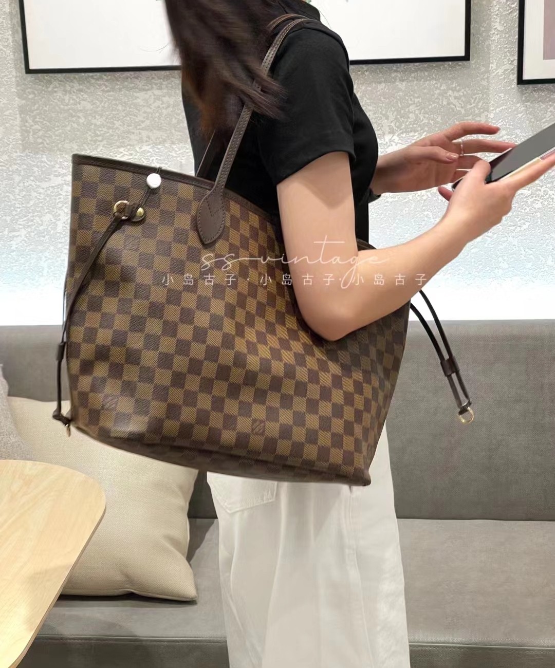 Louis Vuitton LV Neverfull Bags Backpack N41358