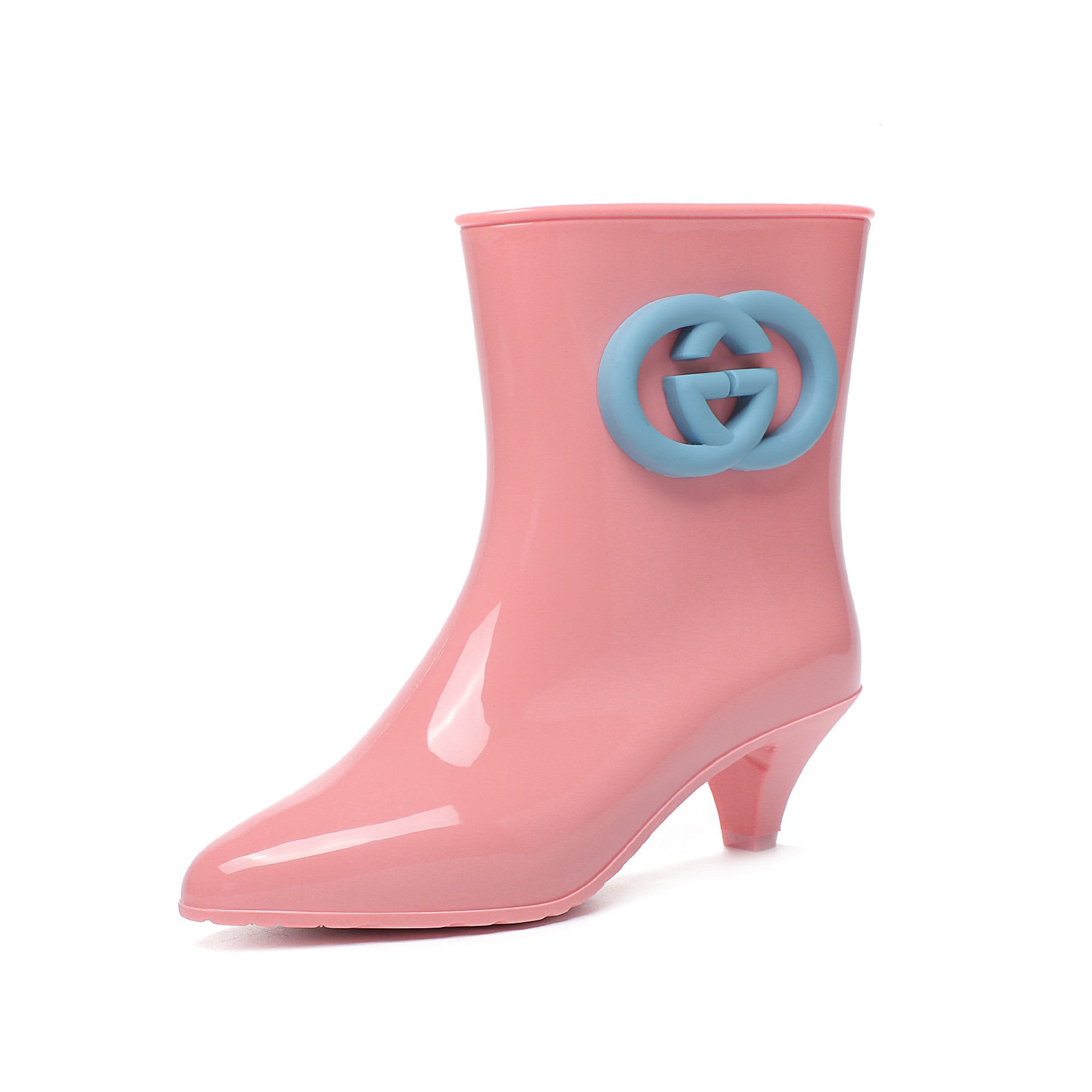 Spot, spot, spot. Botas de agua GUCCI. placa original 1:1 copia, material de PVC, después de 4 meses
