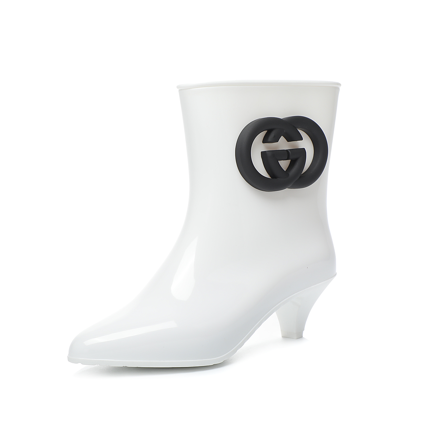 Spot, spot, spot. Botas de agua GUCCI. placa original 1:1 copia, material de PVC, después de 4 meses