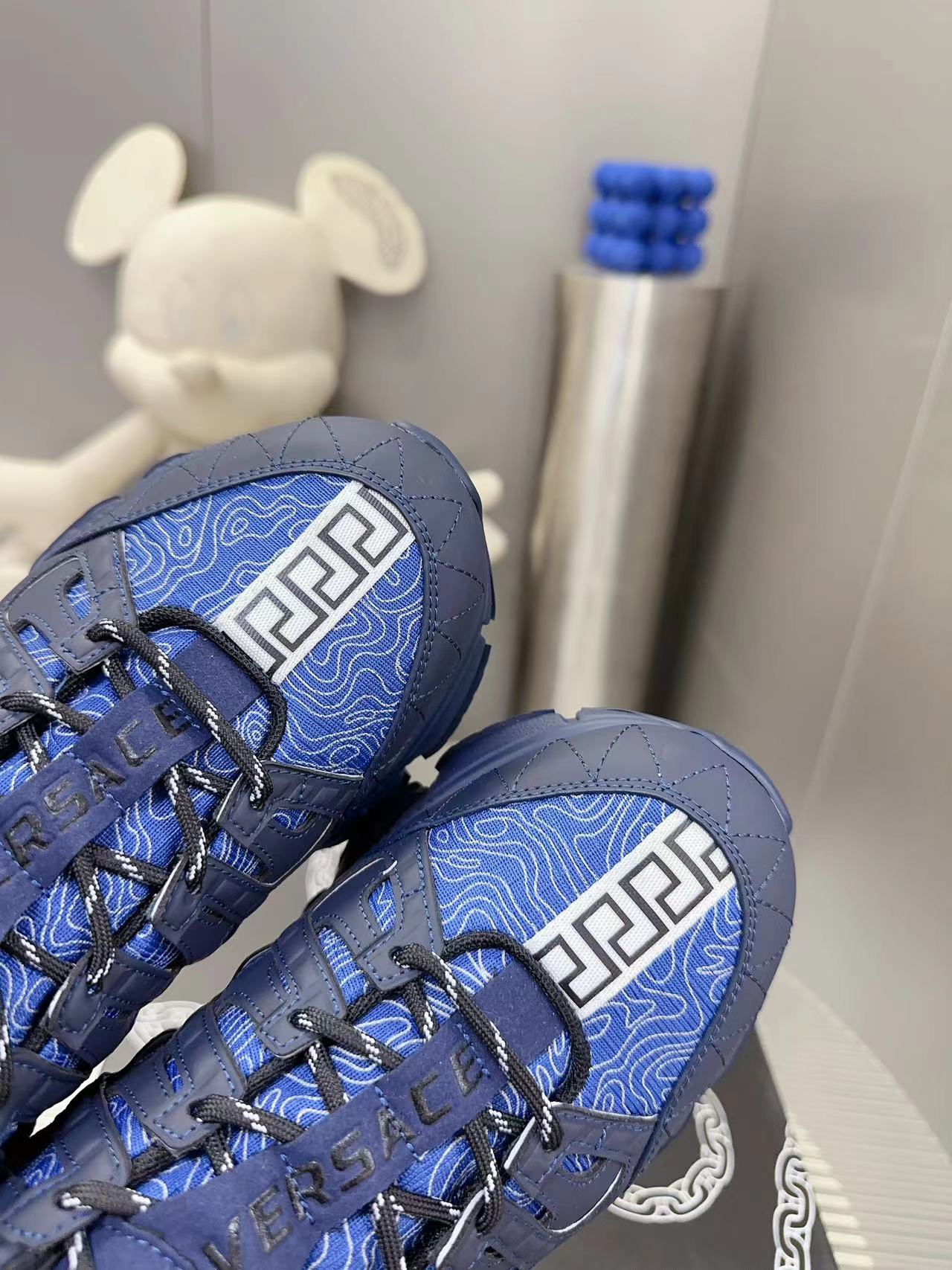 Versace Couple Sneakers: Original High-End Design, Full Colour, Vendor Price 667 💰 - 图片 5