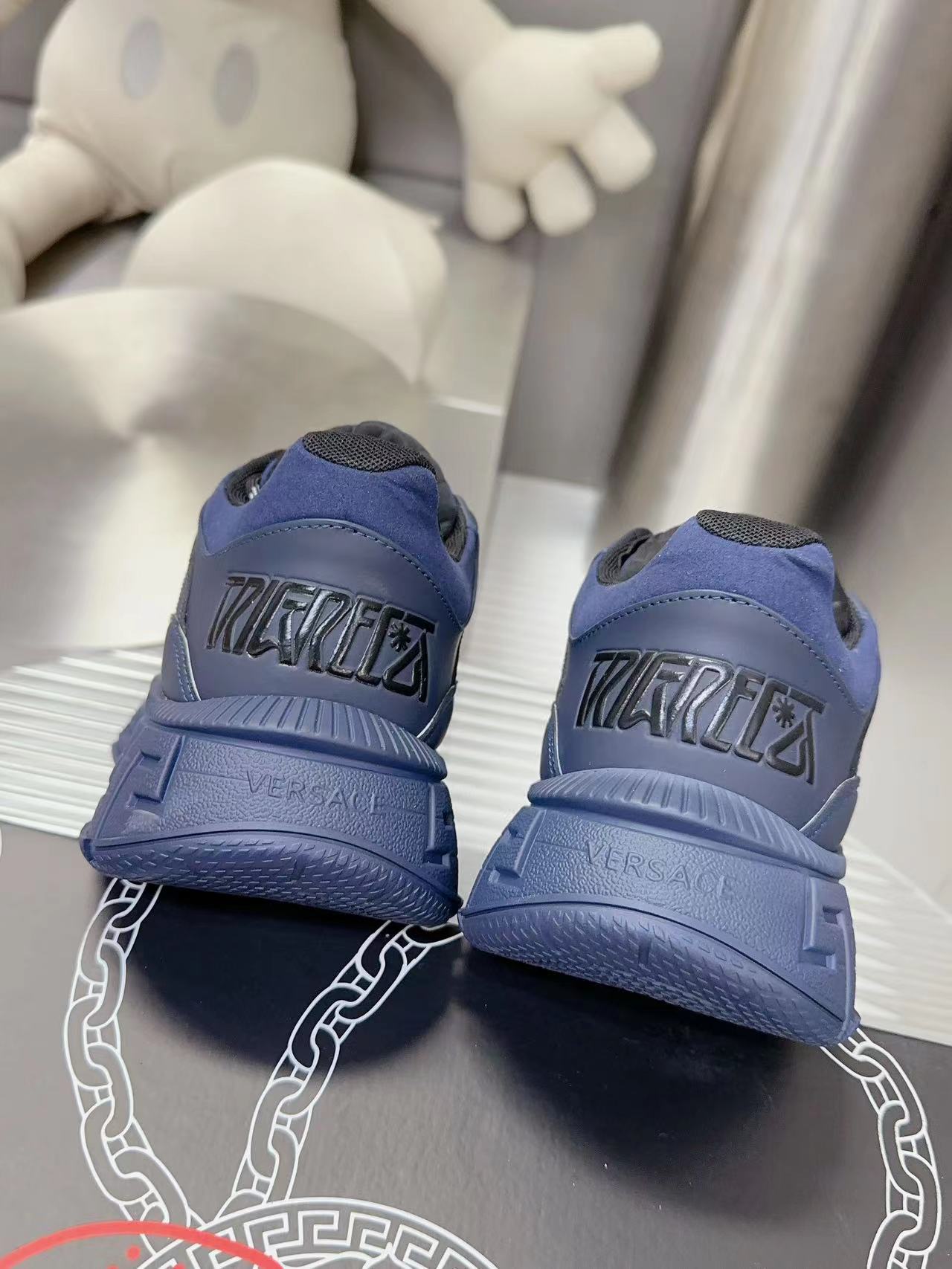 Versace Couple Sneakers: Original High-End Design, Full Colour, Vendor Price 667 💰 - 图片 7