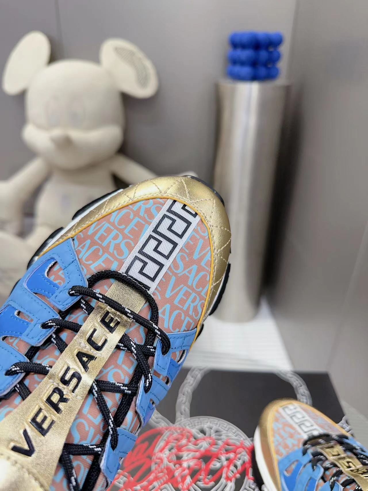 High-End Versace Couple’s Sneakers: Original Design, Top Quality, 667 💰. - 图片 6