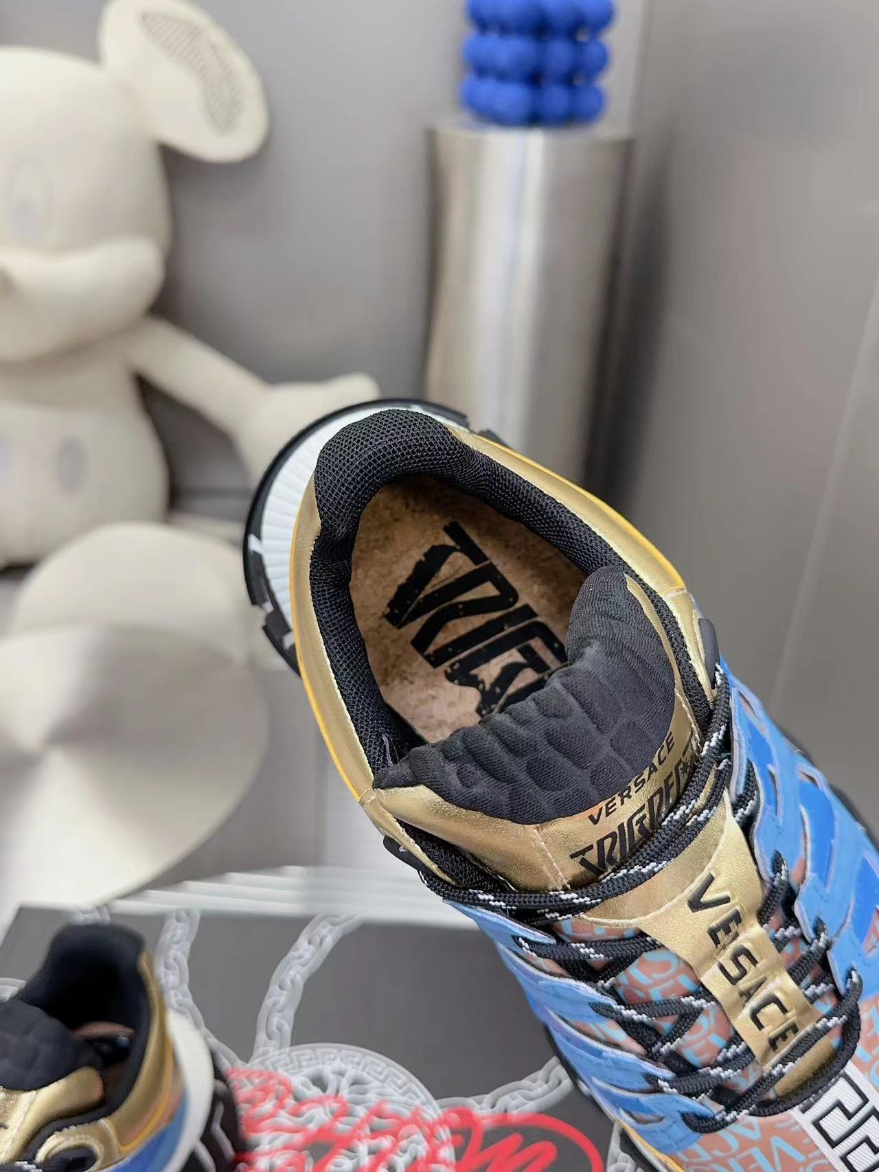 High-End Versace Couple’s Sneakers: Original Design, Top Quality, 667 💰. - 图片 8