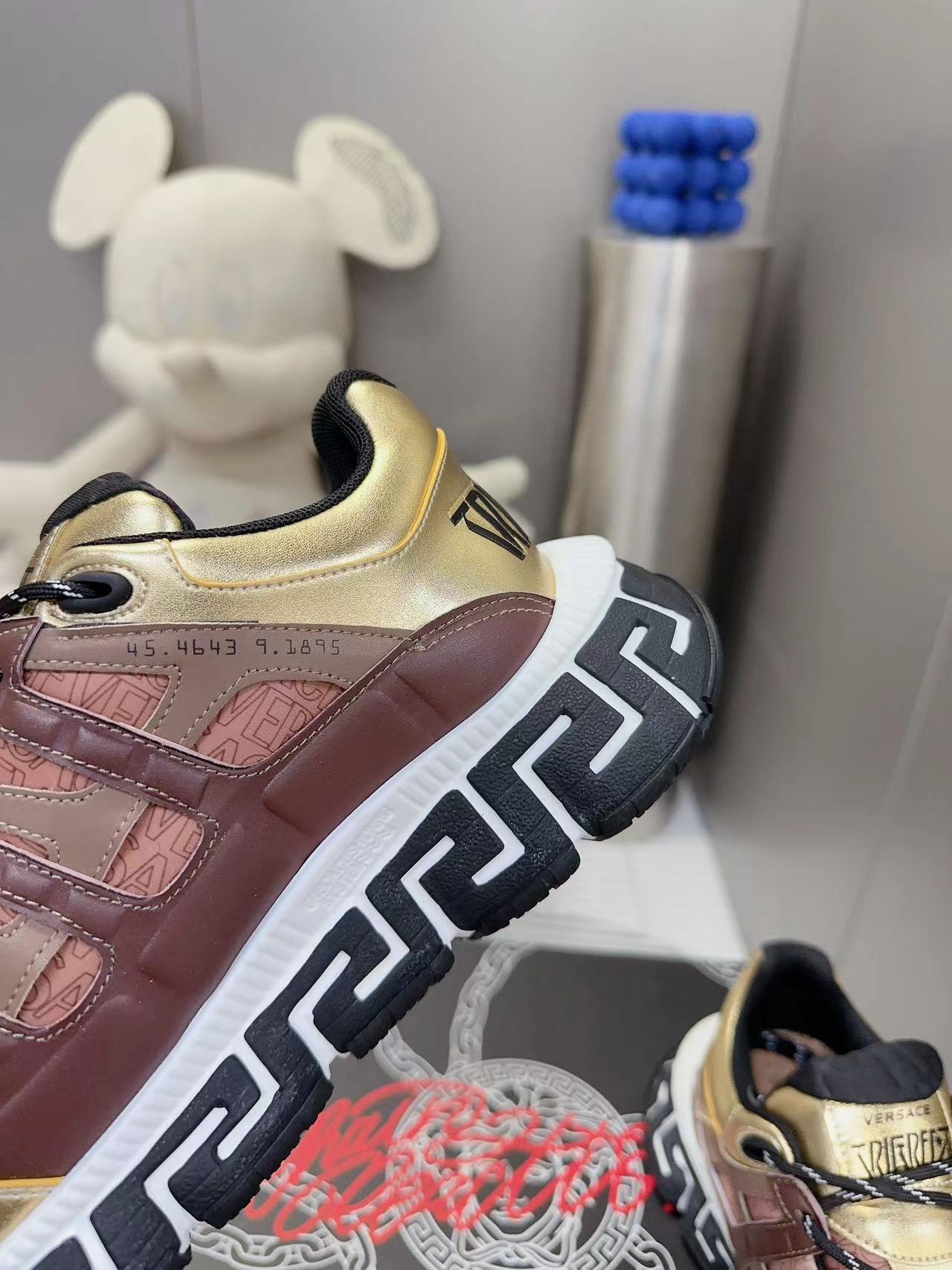 Versace Couple Sneakers: Original Design, High-End, Full Colour, Vendor Price 667 💰 - 图片 7