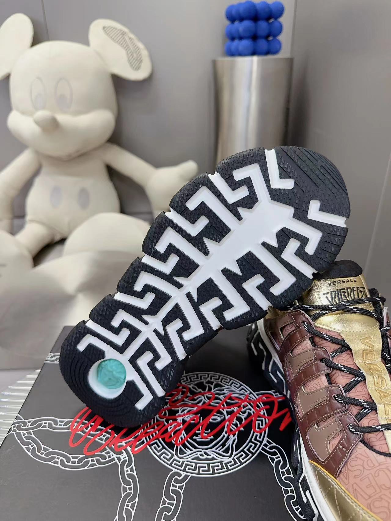 Versace Couple Sneakers: Original Design, High-End, Full Colour, Vendor Price 667 💰 - 图片 8