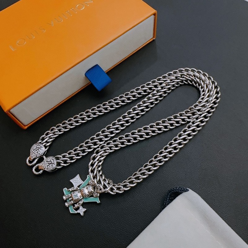 Louis Vuitton Designer Jewelry Necklaces & Pendants Unisex Vintage Chains