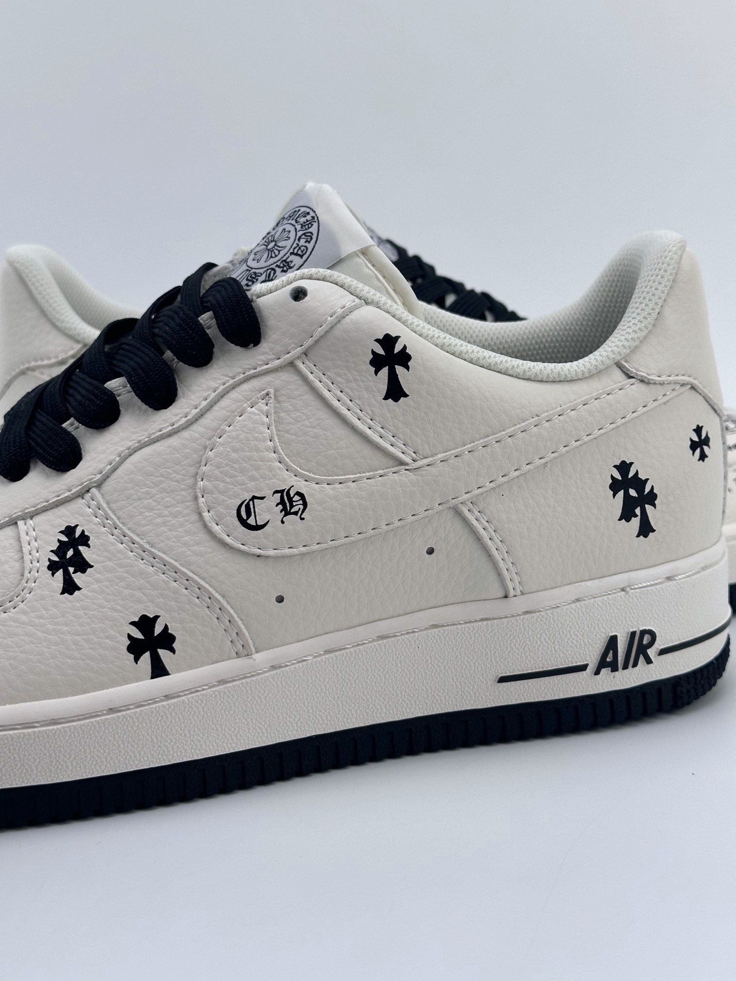 Nike Air Force 1 Low 07 x Chrome Hearts White and Black Chrome Heart Print KL2307-501