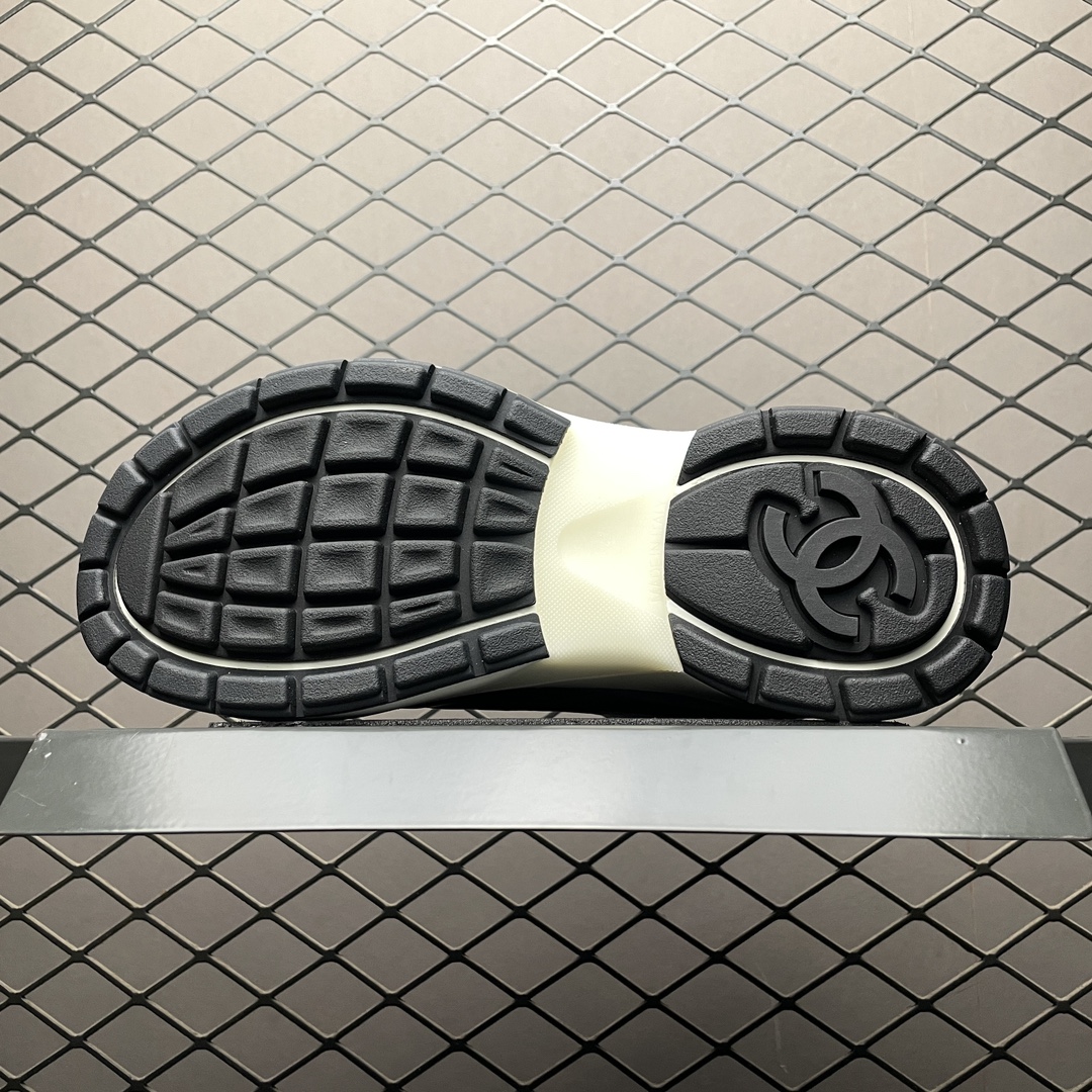 Chanel Haute Couture Classic Luxury Leather Shoe Loafer Shoes Ref 5