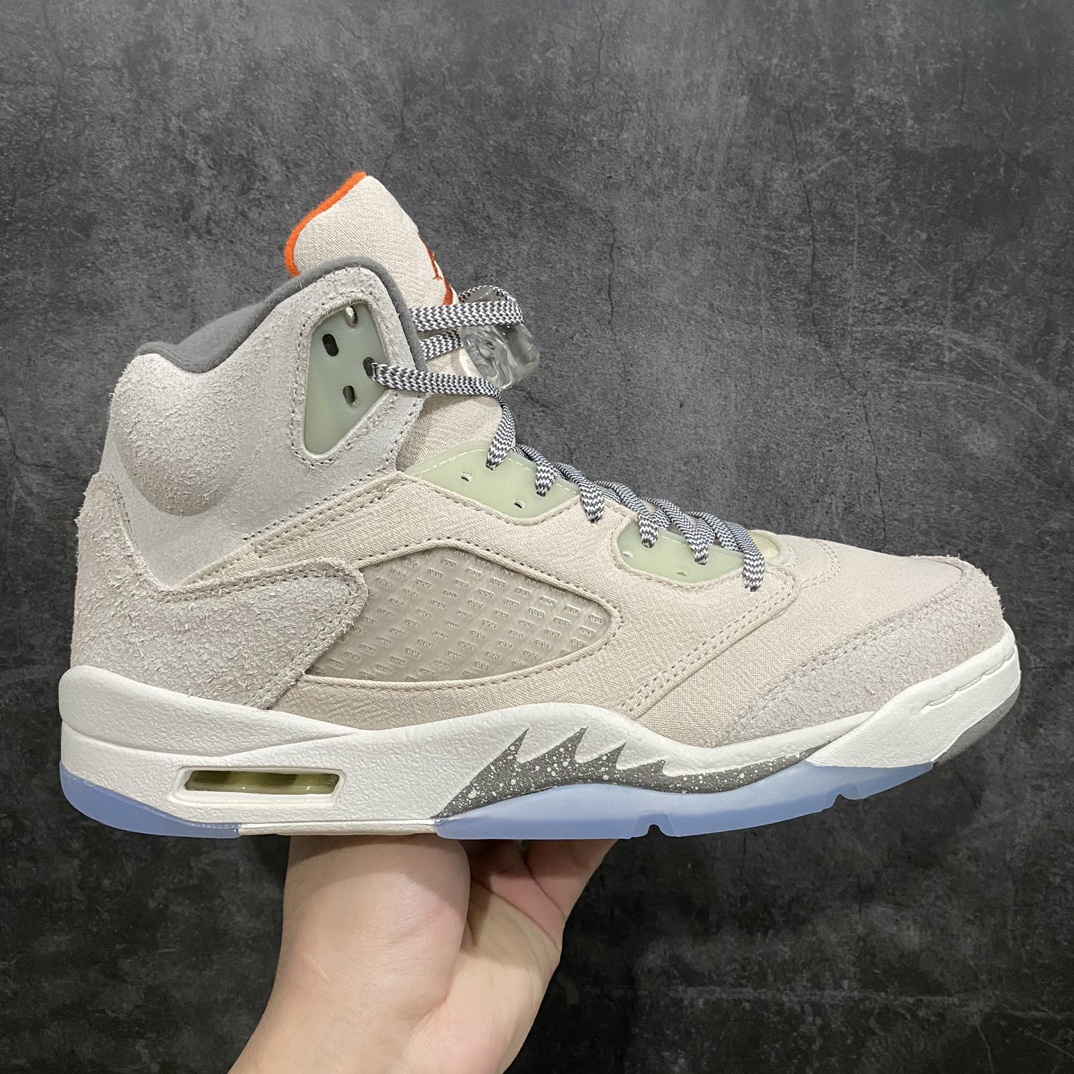 [Dongguan version] Air Jordan AJ5 SE Craft Beige Gray FD9222-180