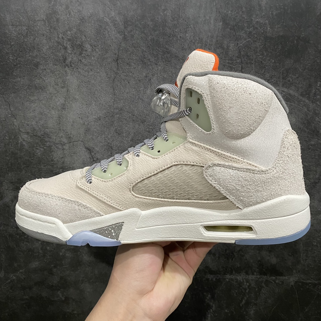 [Dongguan version] Air Jordan AJ5 SE Craft Beige Gray FD9222-180