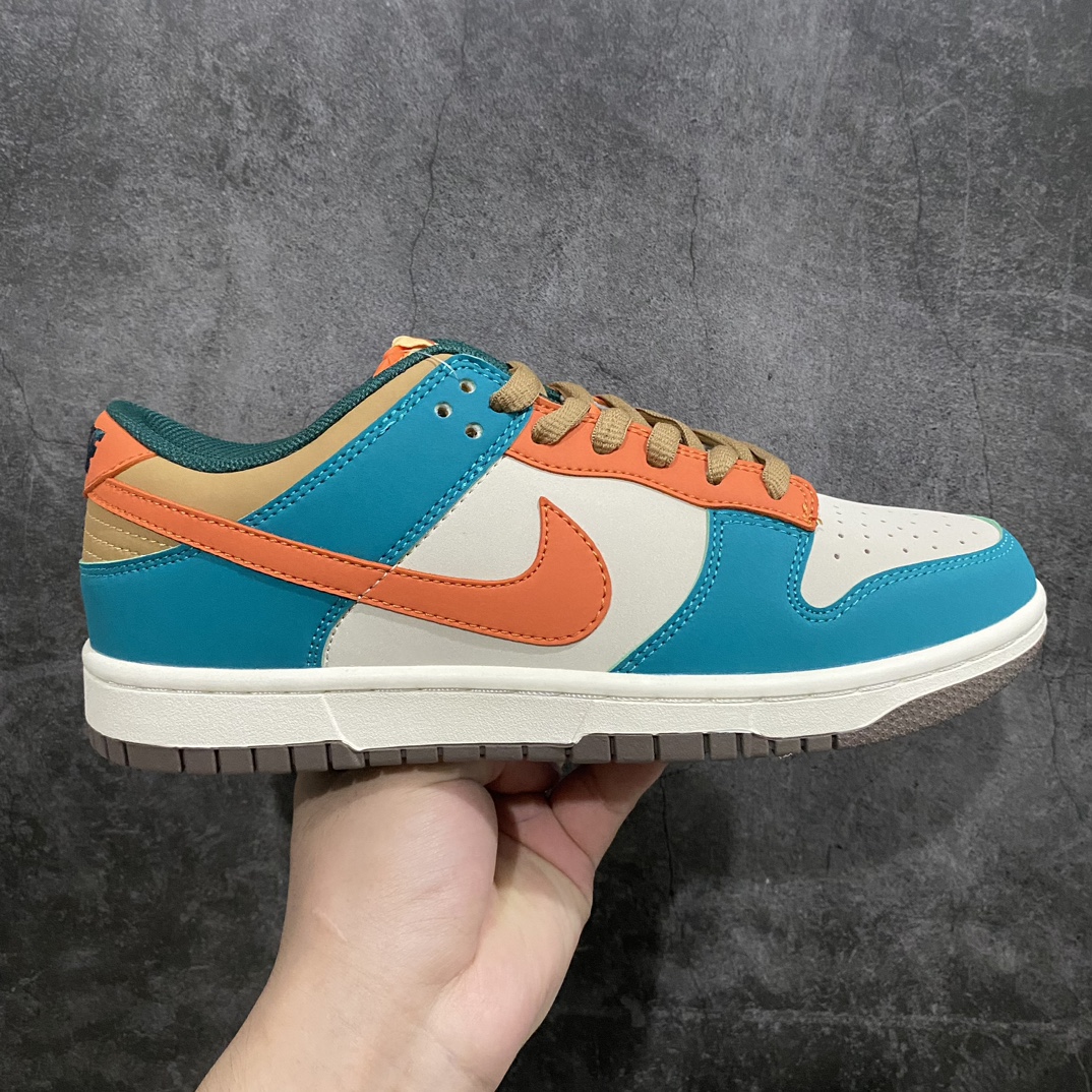 [Customized version] Nike SB Dunk Low ”DRAGON BALL” dunk series low-top casual sports skateboard shoes ”Mihu Green Orange Trunks” GP1255-025