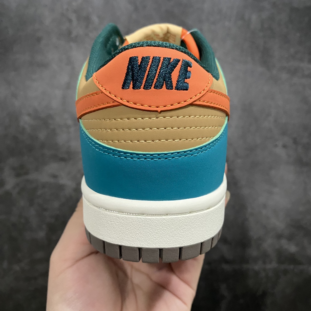 [Customized version] Nike SB Dunk Low ”DRAGON BALL” dunk series low-top casual sports skateboard shoes ”Mihu Green Orange Trunks” GP1255-025