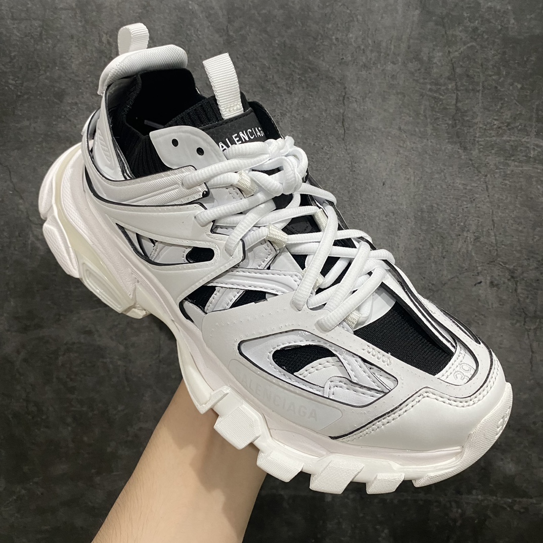 550 【VG版本】Balenciaga Track Sock 巴黎世家三代飞织 户外概念复古老爹鞋