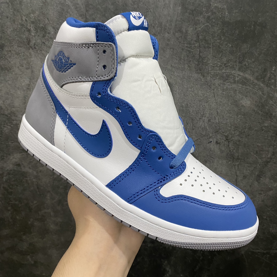 450 【莞产裁片】Air Jordan 1 High OG “Ture Blue”AJ1蓝白