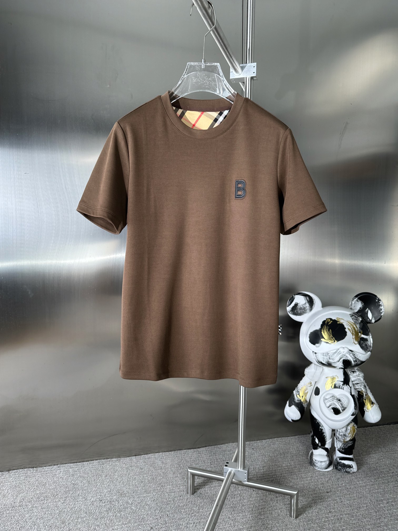 Burberry Copy
 Clothing T-Shirt Fall Collection Fashion Short Sleeve