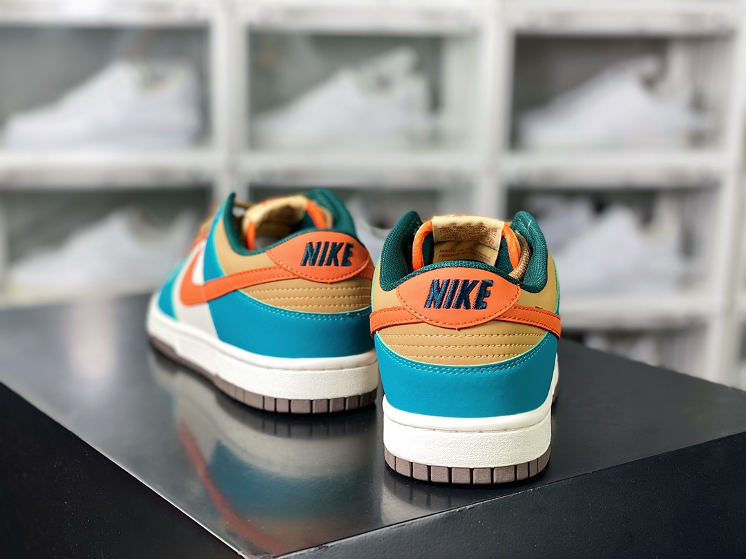 Nike SB Dunk Low ”DRAGON BALL” dunk series low-top casual sports skateboard shoes ”Mihu Green Orange Trunks” GP1255-025