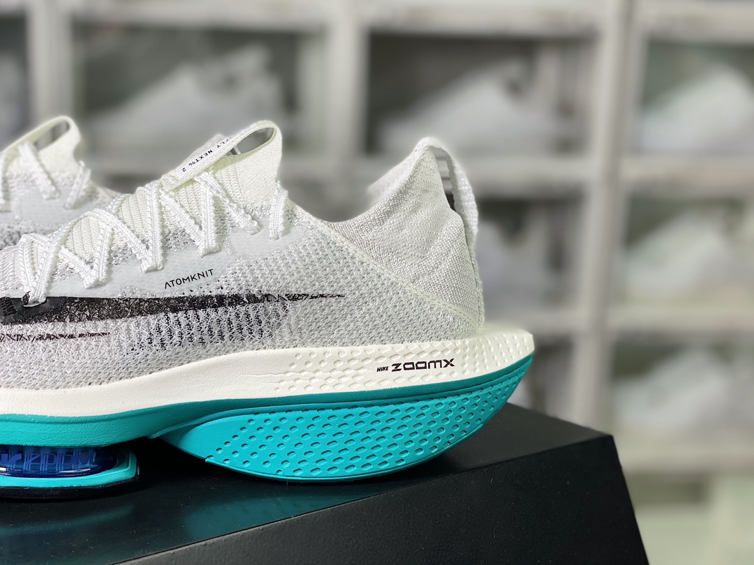 260  Air ZoomX AlphaFly NEXT% 2”Mint Foam”阿尔法2代系列慢跑鞋“针织白薄荷绿”DN3555-100