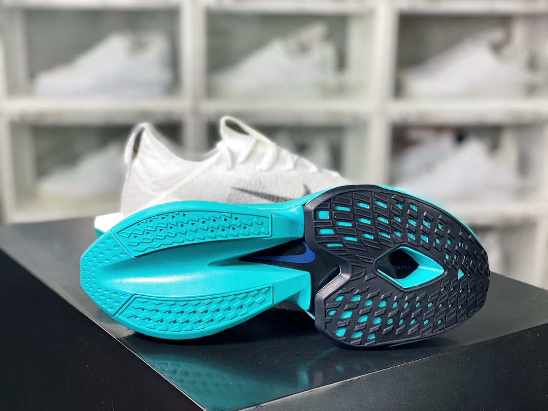 Air ZoomX AlphaFly NEXT% 2”Mint Foam” Alpha 2 series running shoes ”knitted white mint green” DN3555-100