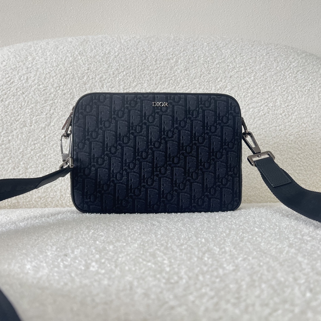 Dior Bags Handbags Black Printing Oblique